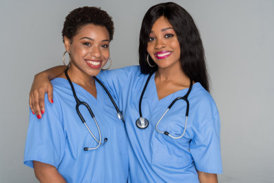 two female nurse